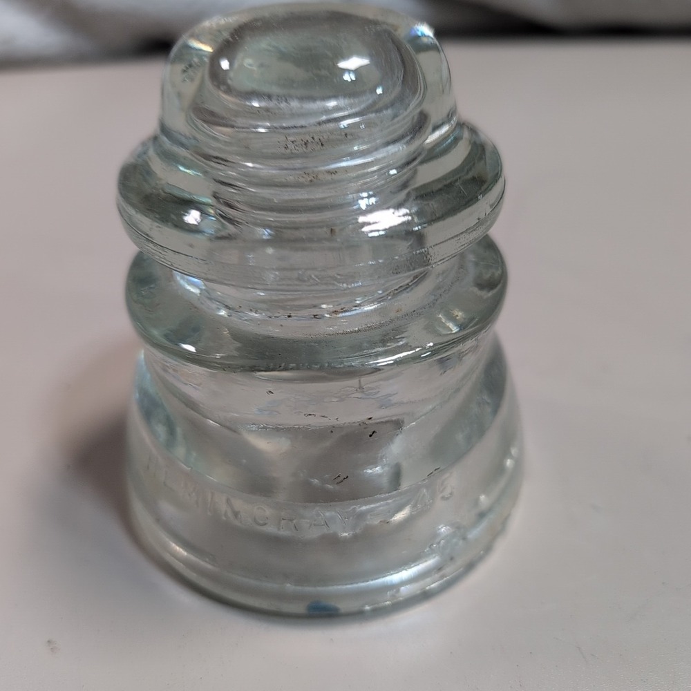 Hemingray 45 27-42 Glass Insulator CD155 Vintage Decor